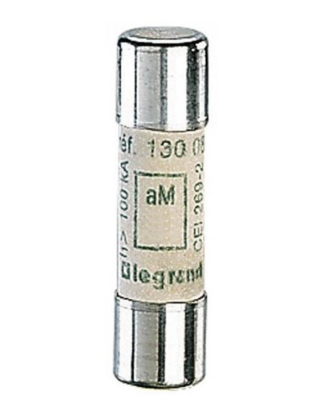 Стопяем цилиндричен предпазител тип aM 8A 10x38мм Legrand