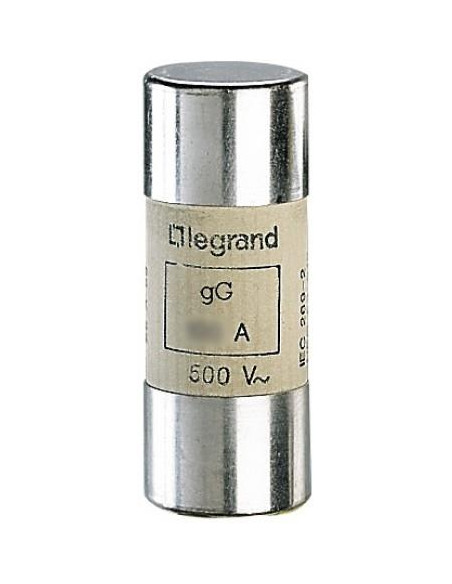 Стопяем цилиндричен предпазител тип gG 50A 22x58мм Legrand