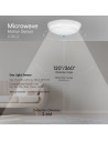 V-TAC 8W/16W/20W LED Плафон Сензор SAMSUNG 3 в 1 Кръг IP65 - 804-24 - 6