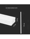 V-TAC LED Линейно Осветление SAMSUNG Чип 40W Външно Бяло Тяло 4000K - 21463 - 2