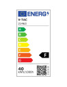V-TAC LED Линейно Осветление SAMSUNG Чип 40W Външно Бяло Тяло 4000K - 21463 - 10