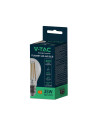 V-tac LED Крушка - 4W Filament E27 A60 Прозрачно Покритие 6400K 217120 - 2