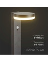 V-TAC 5.5W LED Соларна Наземна със Сензор и Батерия 2200MA LI 3.7V - 23399 - 7