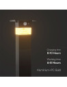 V-TAC 3W LED Соларна Наземна със Сензор и Батерия 2200MA LI 3.7V - 23401 - 3