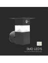 V-TAC 3W LED Соларна Стенна със Сензор и Батерия 2200MA LI 3.7V - 23400 - 2