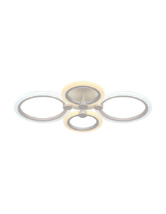 V-TAC 51W LED Плафон 3 Степени Димиращ с Дистанционно Бяло Тяло IP20 - 23394 - Цена | LEDs4economy