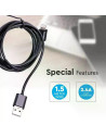 V-TAC Iphone Кабел Черен MFI Лиценз 1.5м - 8452 - 4