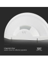 V-TAC 10W LED Тяло Със Сензор SAMSUNG Чип 3 в 1 IP54 Бяло Тяло - 23421 - 9