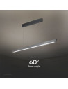 V-TAC 36W LED Линейно Висящо Тяло Дифузер 3 в 1 Сив Мат - 23347 - 5