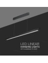 V-TAC 36W LED Линейно Висящо Тяло Дифузер 3 в 1 Черно - 23345 - 5