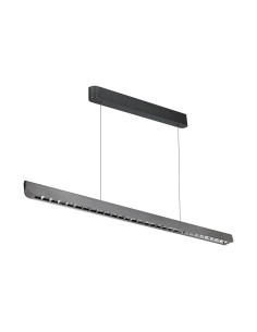 V-TAC 36W LED Линейно Висящо Тяло Лупа 3 в 1 Сив Мат - 23343 - Цена | LEDs4economy
