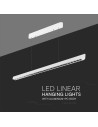 V-TAC 36W LED Линейно Висящо Тяло Лупа 3 в 1 Бяло - 23342 - 7