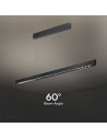 V-TAC 36W LED Линейно Висящо Тяло Лупа 3 в 1 Черно - 23341 - 4