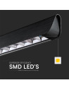V-TAC 36W LED Линейно Висящо Тяло Лупа 3 в 1 Черно - 23341 - 7