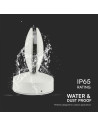 V-TAC 7W Стенна Лампа Бяло Тяло 3000К IP65 - 218217 - 8