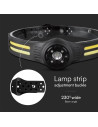 V-TAC 3W SMD + 5W COB Силиконов Челник IP44 - 23340 - 2