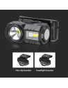 V-TAC 3W SMD Презаредим Челник RGB IP44 - 23339 - 6