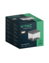V-TAC 3W LED Соларна Градинска Лампа (205A-205A-183mm) 3000K Черно-бяло Тяло - 23351 - 8