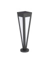 V-TAC 2W LED Соларна Градинска Лампа 3000K Черно тяло - 23350