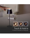 V-TAC 1.5W LED Настолна Лампа 3000 IP54 Пясък Черно Тяло - 23447 - 13