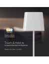 V-TAC 5W LED Магнитна Настолна Лампа С Батерия 3600mAh CCT: 3IN1 Бяло Тяло Димираща - 23412 - 14
