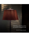 V-TAC 1.5W LED Настолна Лампа 3in1 Хром + Кафяво - 23358 - 7