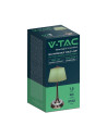 V-TAC 1.5W LED Настолна Лампа 3in1 Хром + Зелено - 5