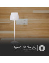 V-TAC 2.7W LED Настолна Лампа 3in1 Бялa - 23355 - 5