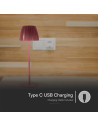 V-TAC 2.7W LED Настолна Лампа 3in1 Кафявa - 23354 - 9