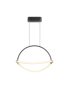 V-TAC 12W LED Висящ Пендел 1.5м 400mm 3000 Черно Тяло - 23434 - Цена | LEDs4economy