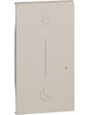 Netatmo Лицев панел за Smart сценариен ключ "Събуждам се/Заспивам" 2 мод. цвят Крем Bticino - KM41M2 - Цена | LEDs4economy
