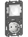 Netatmo Стартов пакет Smart - Свързан контакт с Gateway 2+2 мод. + Master ключ БЕЗжичен "Излизам/Прибирам се", цвят Бял LNow - -