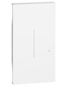 Netatmo Лицев панел за Smart еднополюсен/девиаторен ключ 2 мод. БЕЗжичен подвижен цвят Бял LNow Bticino - KW42M2 - Цена | LEDs4e