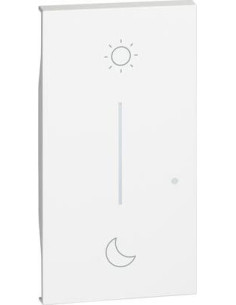 Netatmo Лицев панел за Smart сценариен ключ "Събуждам се/Заспивам" 2 мод. цвят Бял Bticino - KW41M2 - Цена | LEDs4economy