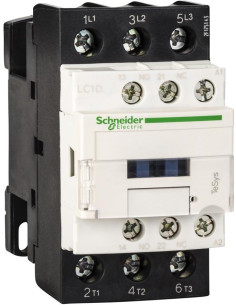 SE Контактор TeSys D 3P 11kW (25A AC-3) 1NO-1NC 230V 50/60Hz - LC1D25P7 - Цена | LEDs4economy