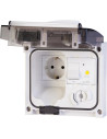Scame Контакт шуко 16A с ДТЗ, IP56, серия Omnia Plus, - 409.3407 - Цена | LEDs4economy