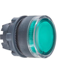 SE Глава за бутон зелен светещ BA9s XB5 - ZB5AW33 - Цена | LEDs4economy