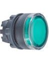 SE Глава за бутон зелен светещ BA9s XB5 - ZB5AW33 - Цена | LEDs4economy