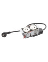 Legrand 654746 Модул за вгражд. 1xSchuko, USBA+C, кабел, метал/бяло, Incara Incara Disq'In,  - 654746 - 2