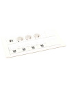 Legrand 654865 Модули за вграждане 3xSchuko, USBA+C, 3х RJ45, кабел, бял, Incara Multilink,  - 654865
