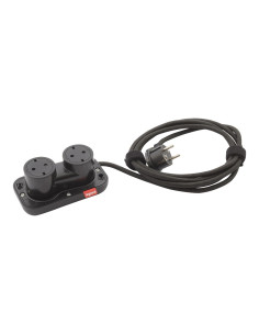 Legrand 654911 Разклонител 2xSchuko, кабел, цвят черен, Incara Electr'On, - 654911 - Цена | LEDs4economy 2