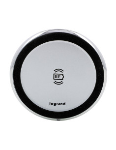 Legrand 077641L Безжично зарядно за доокомплектоване, алуминий, Incara Disq80 QI, - 077641L - Цена | LEDs4economy 2