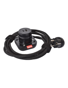 Legrand 654920 Розетка USBA+C, без рамка, 2,5 м кабел, черен, Incara Electr'On, - 654920 - Цена | LEDs4economy