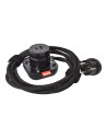 Legrand 654920 Розетка USBA+C, без рамка, 2,5 м кабел, черен, Incara Electr'On,  - 654920