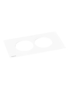 Legrand 654756 Декоративна рамка 2М, бяла, Incara Disq’In, - 654756 - Цена | LEDs4economy 2