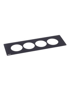 Legrand 654765 Декоративна рамка 4М, черна, Incara Disq’In, - 654765 - Цена | LEDs4economy