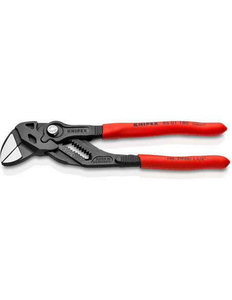 Knipex Клещи раздвижени, червена ръкохватка 180мм,  - K8601180 