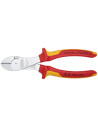 Knipex Клещи диагонални резачки усилени, хромирани, VDE 1000V жълто-червена ръкохватка 180мм,  - K7406180 - 4