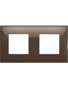 BTICINO Рамка МОКА 2х2 мод. НЕМСКИ СТАНДАРТ за монтаж върху носещи рамка 2х2 мод. /блистер/ Classia - R4802M2MK - Цена | LEDs4ec