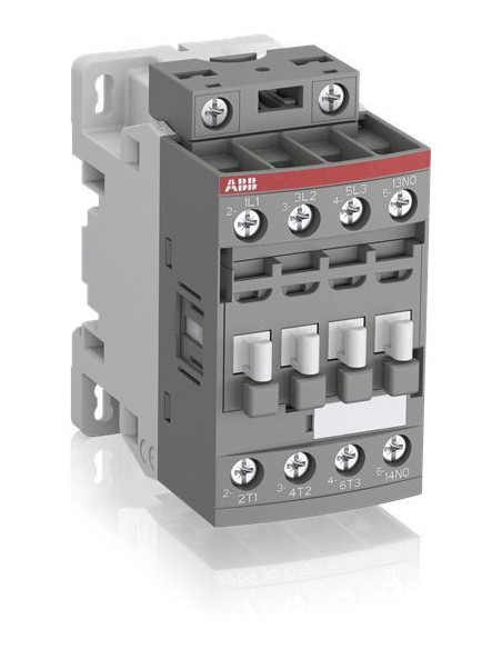 Контактор 12А тип AF12-30-10-13 5.5kW в AC3 с 1NO 100-250V ABB
